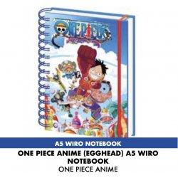Actual product image Pyramid One Piece Notebook A5 Egghead: One Piece as Wiro (A5)