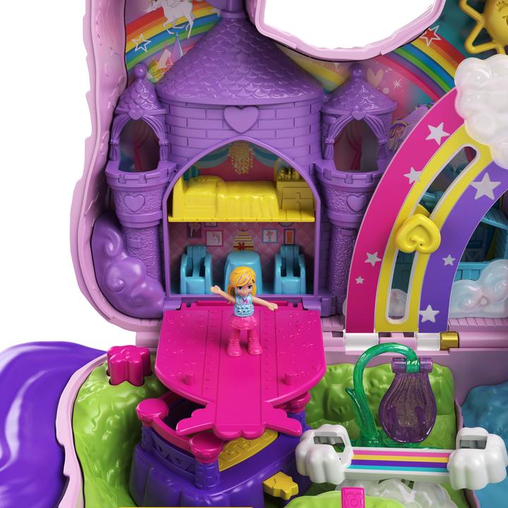 Actual product image Polly Pocket UNICORN PARTY Playset