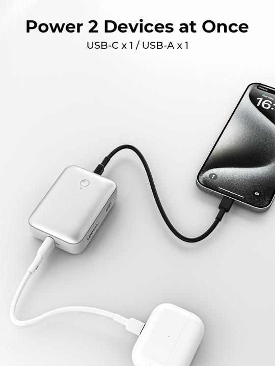 Actual product image Aukey Spark Mini (10000 mAh, 20 W, 37 Wh)