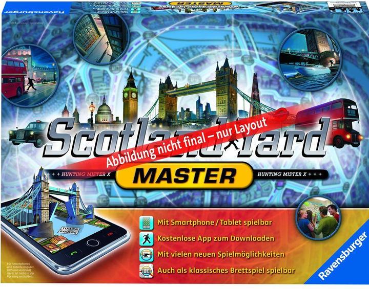 Produktbild Ravensburger Scotland Yard - Master (Deutsch)