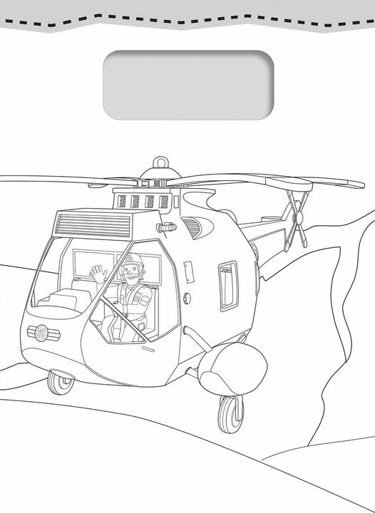 Image du produit Panini Sam le pompier : Mon bloc de coloriage incendiaire