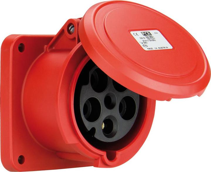 Image du produit PCE 3331-6 Boîte de jonction droite 63A 3p 6h IP44 Power Twist (bride 100x100 - espacement des trous