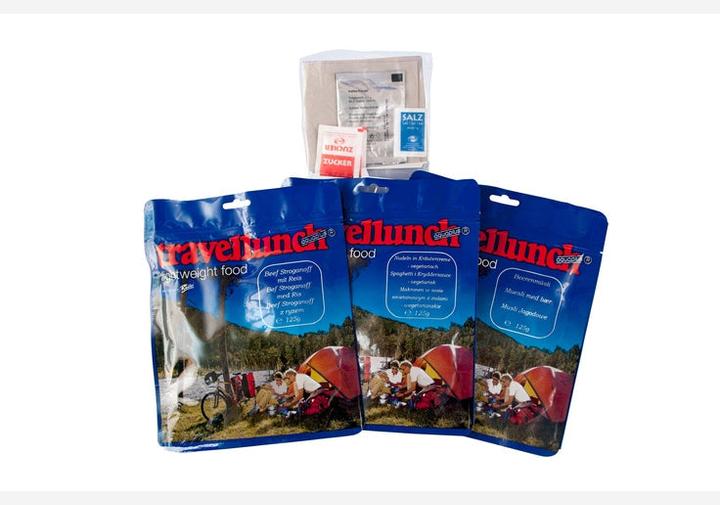 Produktbild Travellunch Trekkingnahrung Tagespaket