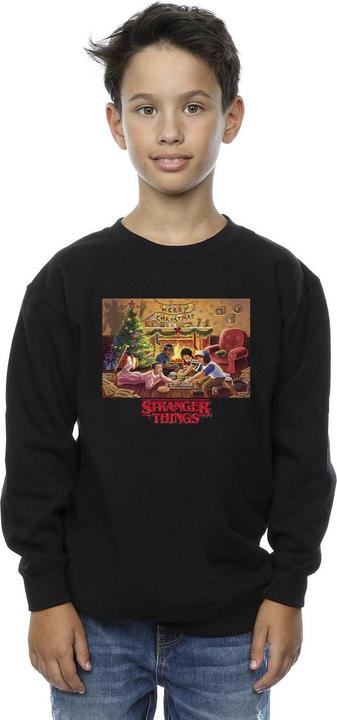 Image du produit Netflix - Sweat STRANGER THINGS CHRISTMAS GATHERING - Garçon (152, 158)