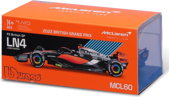 Produktbild Bburago McLaren F1 Team MCL60 Norris 2023