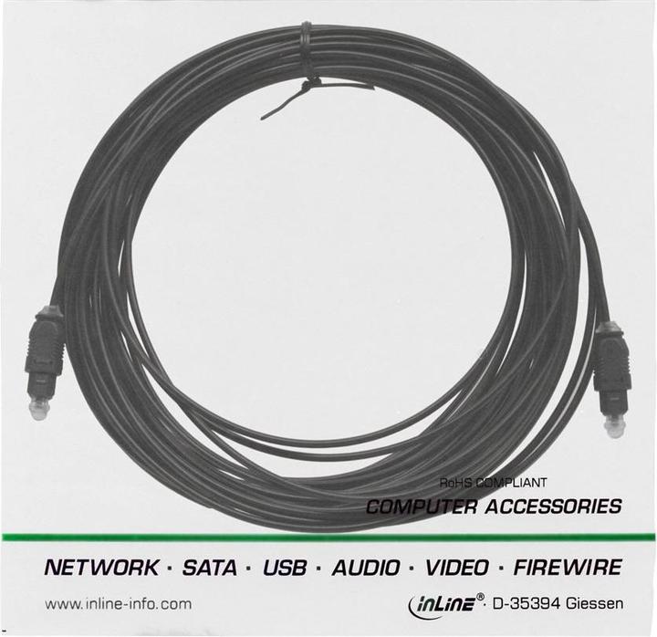Produktbild InLine OPTO Audiokabel (15 m, Optisch)