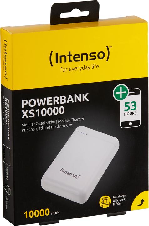 Image du produit Intenso XS (10000 mAh, 37 Wh)