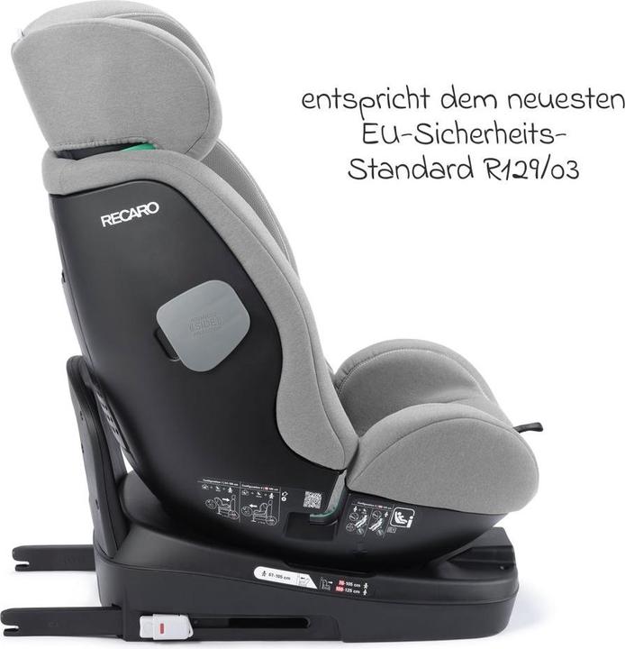 Produktbild RECARO Salia 125 Kid Reboard Kindersitz (61-125 cm) (Reboarder, ECE R129/i-Size Norm)