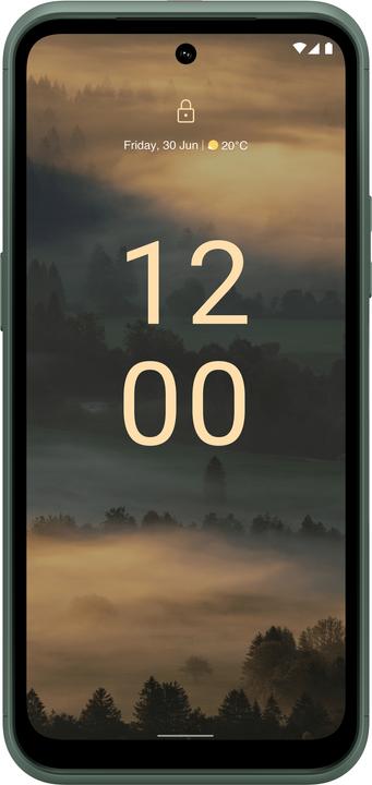 Actual product image Nokia XR21 6 128 GB (128 GB, Pine Green, 6.49", Dual SIM, 64 Mpx, 5G)