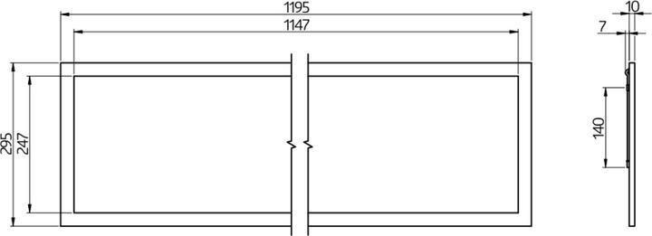 Actual product image BEG B.E.G. PL130120LEDAGDALITW (3850 lm)