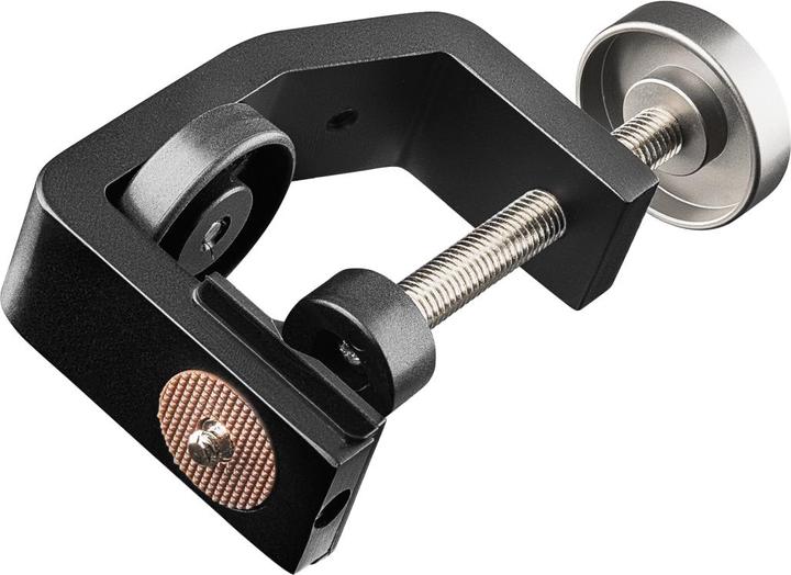 Actual product image Walimex pro per KX-25 tripod clamp with ball head (Stand clamp)