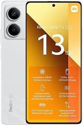 Image du produit Xiaomi Redmi Note 13 5G (256 Go, Arctic White, 6.67", Double SIM hybride, 108 Mpx, 5G)