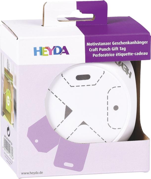 Image du produit Heyda Découpeuse de motifs Flexi "Pendentif cadeau".