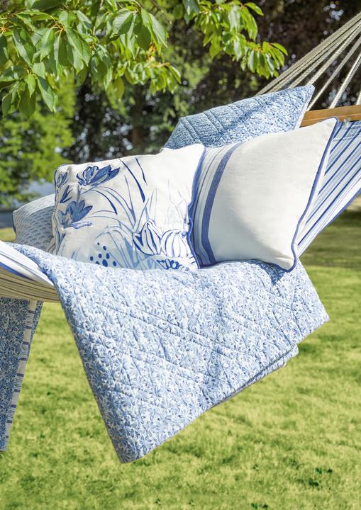 Image du produit Greengate Kristel Housse de coussin blue 40x40cm (40 x 40 cm)