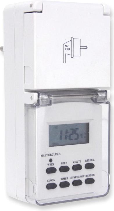 Produktbild Eneroid Digitale Tages-/Wochenzeitschaltuhr, IP44