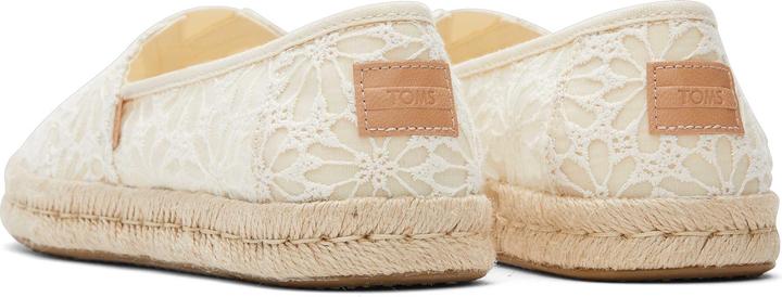 Actual product image Toms 's floral lace espadrilles alpargata rope 2.0 (37.5)