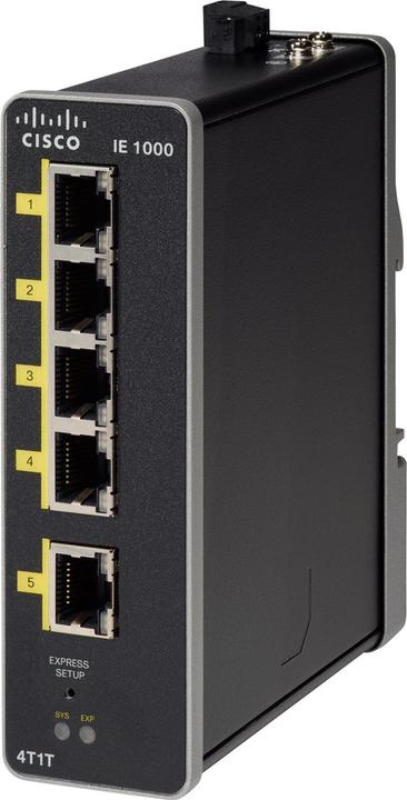 Actual product image Cisco IE-1000 GUI BASED L2 SWITCH (5 Ports)