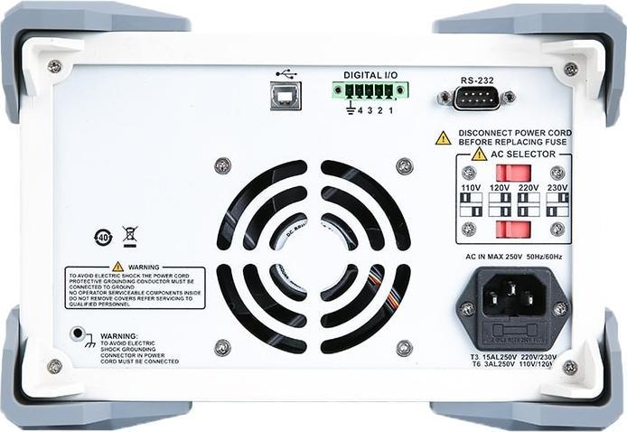 Produktbild Uni-T Labornetzteil UDP3303C, 3-Kanal, RS232, 0...30 V, 0...3 A, 195 W