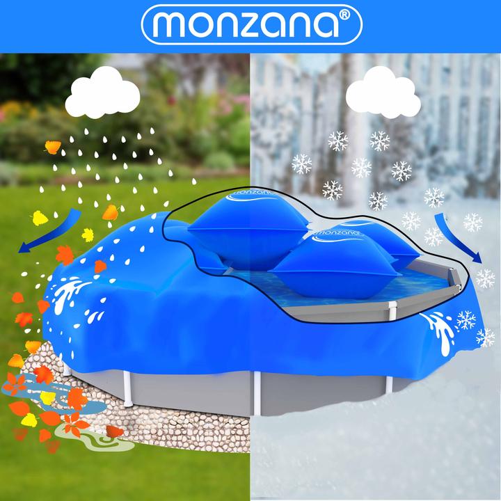 Actual product image Monzana Pool cushion 120x120 or 240x200cm