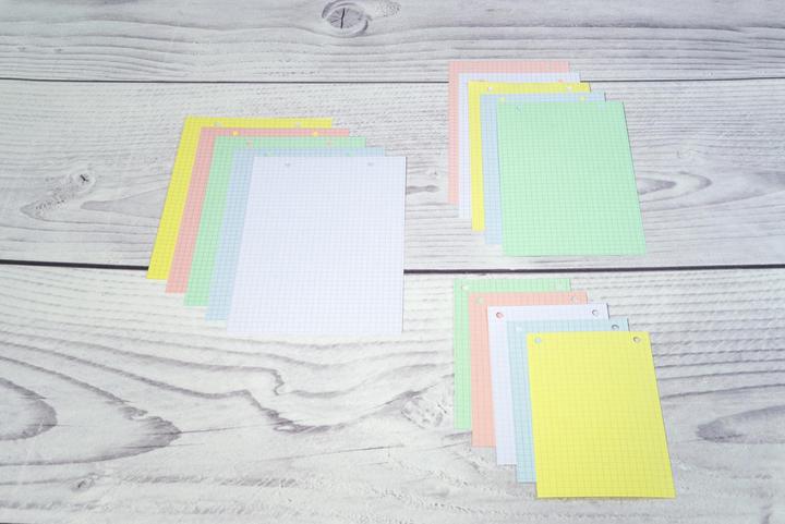 Produktbild Exacompta Karteikarten (A5, 205 g/m², 50 x)