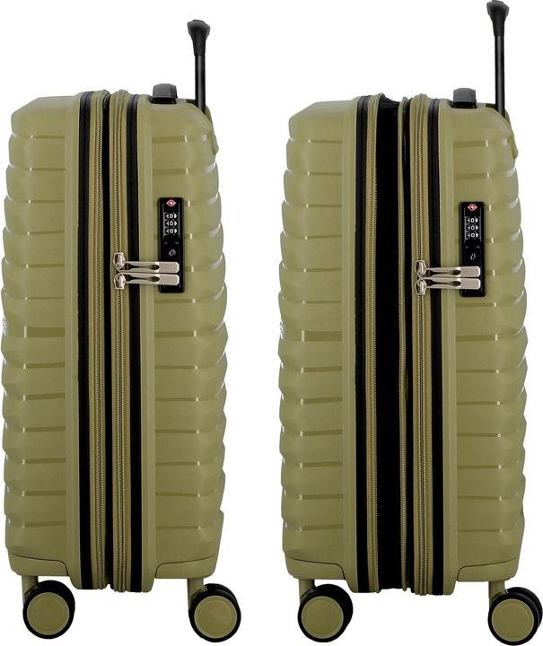 Produktbild Jump Xwave 4 Rollen Kabinentrolley 55 cm mit Dehnfalte (35 l, Handgepäck (bis 50l))