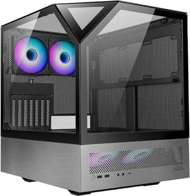 Immagine prodotto Azza Caso Sanctum 810 ATX 4x Ventola RGB (E-ATX, ATX, mATX, Mini-ITX)