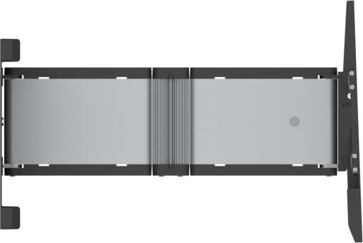 Produktbild SMS Icon WH 3D - Klammer für LCD-Display - Schwarz, Aluminium - Bildschirmgrösse: bis (3D Brille)