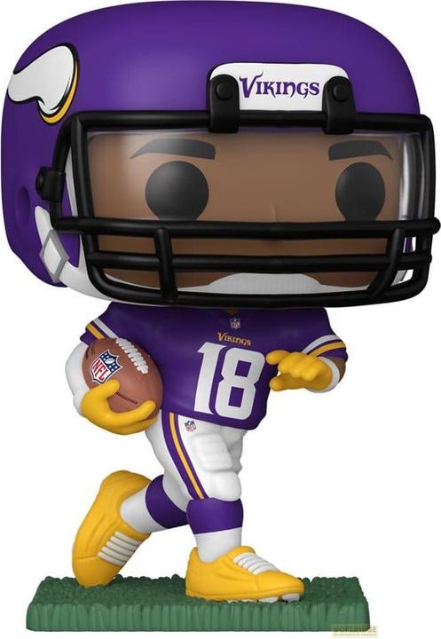 Produktbild Funko NFL POP! Football Vinyl Figur Vikings - Justin Jefferson 9 cm