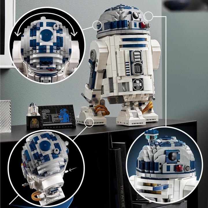 Actual product image LEGO Star Wars R2-D2 (75308) (75308, LEGO Rare Sets, LEGO Star Wars)