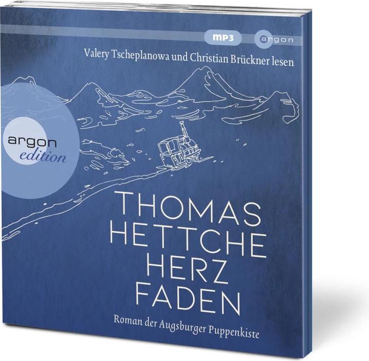 Actual product image Heart thread. Novel of the Augsburg Puppet Box (Thomas Hettche, Christian Bridger, Valery Cheplanova, German)