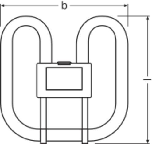 Produktbild Osram Energiesparlampe (GR8, 16 W, 1050 lm, 1 x, B)