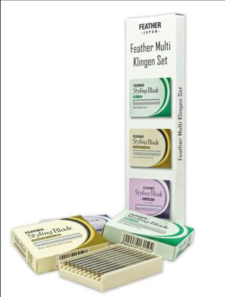 Produktbild Feather Multi-Klingen Set 3 x 10 Stk. (30 x)