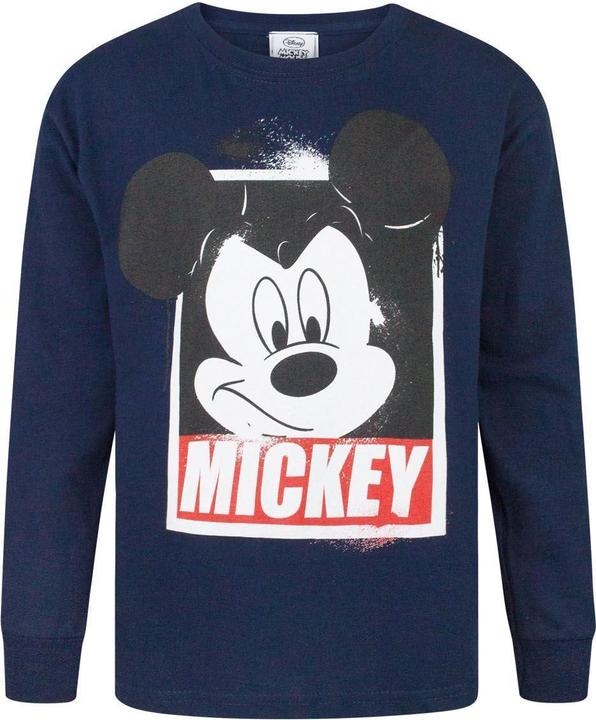 Mickey Mouse Tshirt Jungen Langärmlig (164, 170)