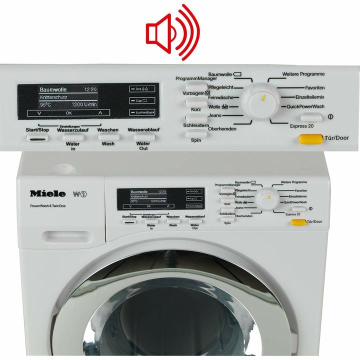 Actual product image Theo Klein Miele washing machine