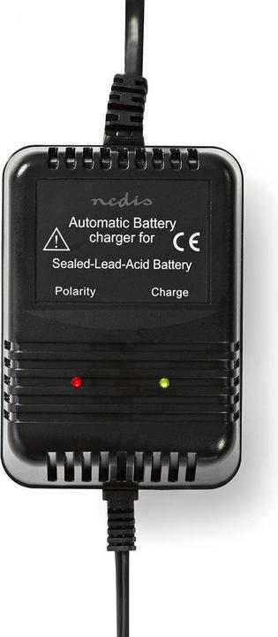 Produktbild Nedis Bleiakkuladegerät - 2/6/12 V - Vollautomatisches Ladegerät - Spannungswahlschalter - Verpolu (1 Stk., Ladegerät ohne Akku)