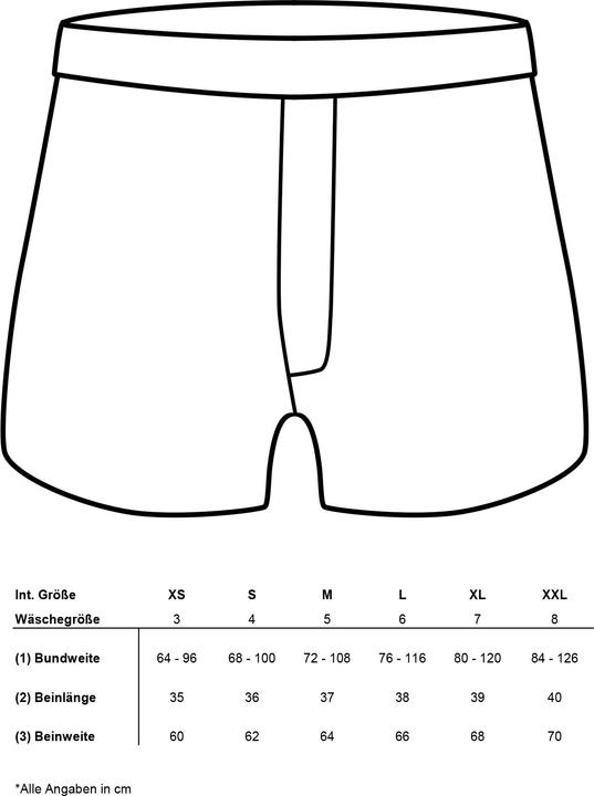 Actual product image Mg-1 Boxer Classics (XXL, pack of 6)