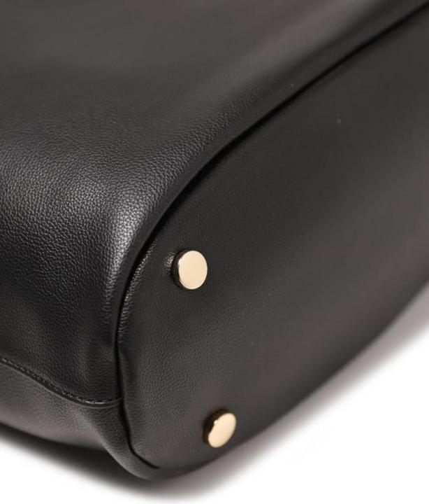 Actual product image little unicorn Citywalk Tote - Black - Dark Gunmetal