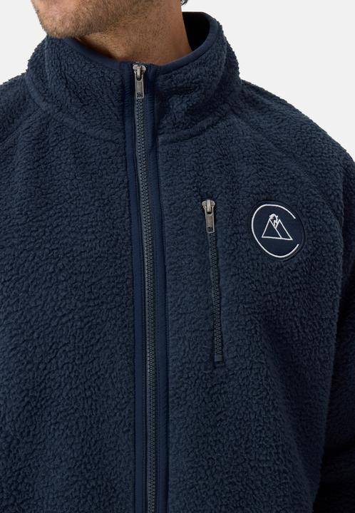 Produktbild Cash-Mere Retro-Fleece-Jacke aus recyceltem Polyester (L)