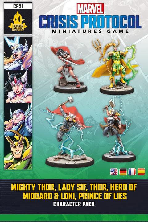 Immagine prodotto Atomic Mass Games Protocollo di Crisi Marvel - Mighty Thor, Lady Sif