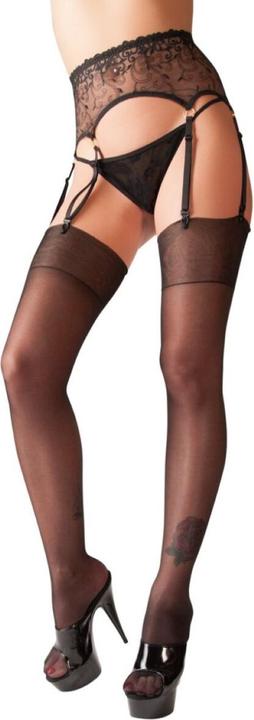 Produktbild Cottelli Collection Schlichte Straps-Strümpfe (L)