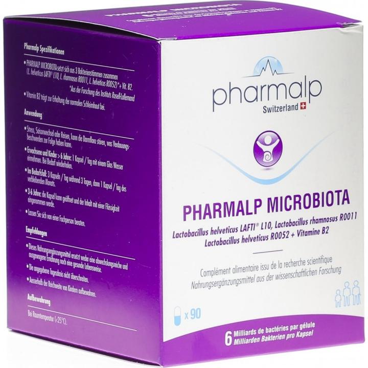Produktbild Pharmalp Microbiota (90 Stück, Kapseln, 80 g)