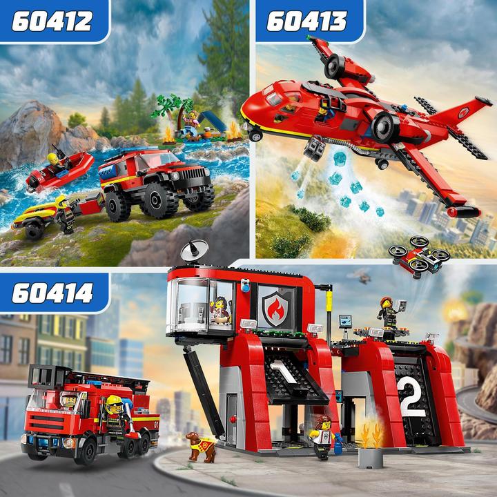 Immagine prodotto LEGO 60413 Velivoli antincendio (60413, LEGO City)