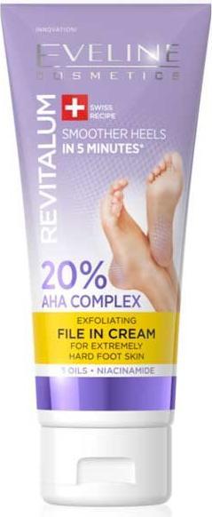 Produktbild Eveline Revitallum Exfoliating Cream Grater For Extremely Dry Foot Skin 75Ml (Fussbad, 75 ml)