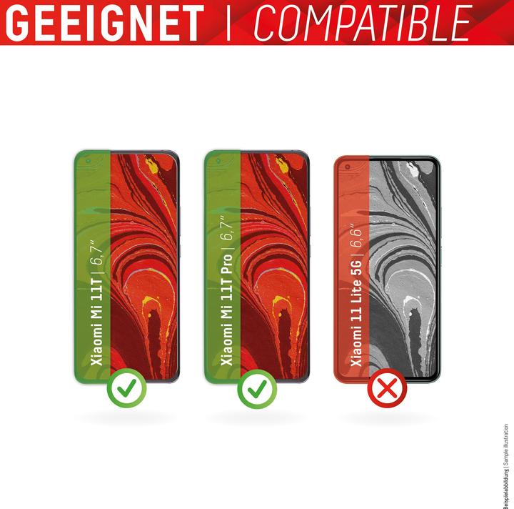 Produktbild Displex Smart Glass, Displayschutzfolie (1 Stück, Xiaomi 11T, Xiaomi 11T Pro)