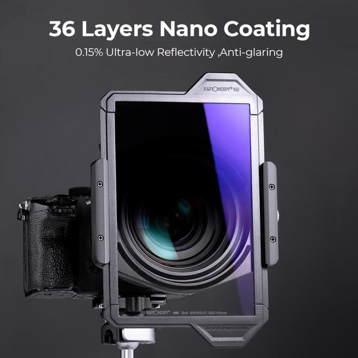 Image du produit K&F Concept 100x150 GND16 Reverse Gradient (X-PRO Series) (KF-1894) (30000 mm)