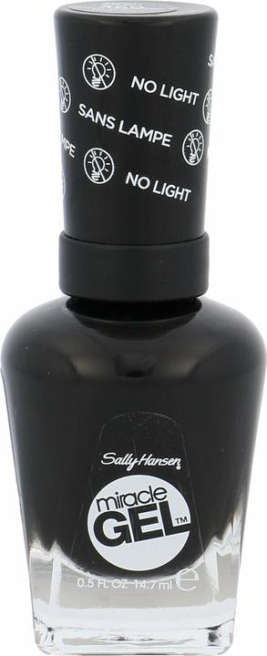 Actual product image Sally Hansen Miracle Gel - Onyx Pected 460 (460 Blacky O, Gel-Effect Nail Polish)
