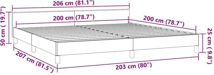 Actual product image VidaXL Tiffi (200 x 200 cm)