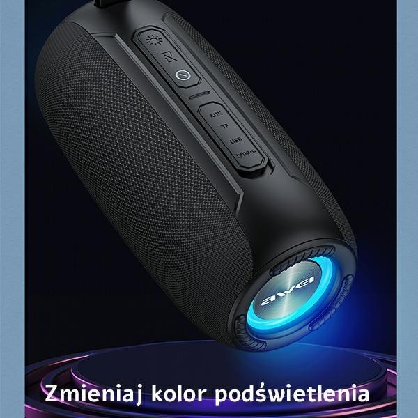 Produktbild Awei Y370 speaker black (8 h, Akkubetrieb)