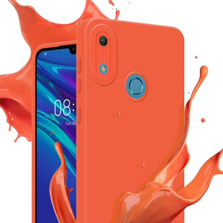 Image du produit Cadorabo Housse pour Huawei Y6 2019 en TPU fluide style LM162 (Huawei Y6 (2019))
