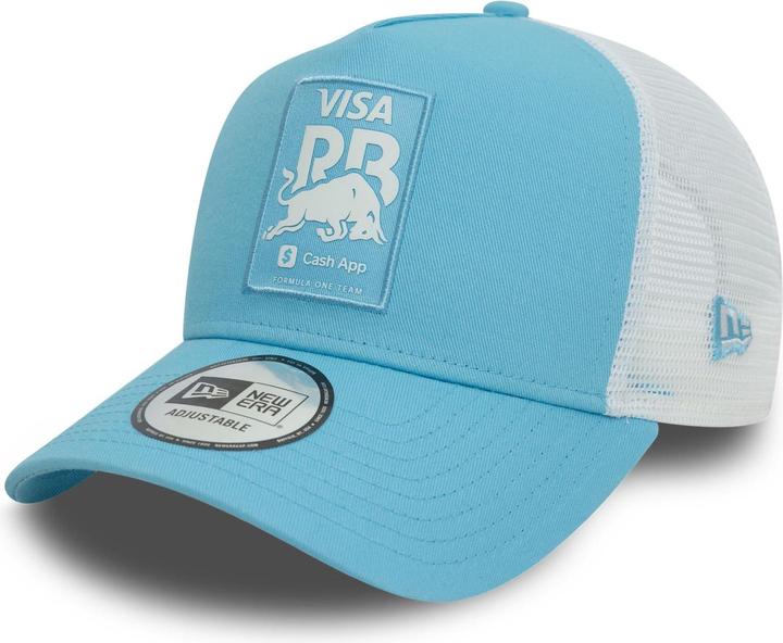 Actual product image New Era A-Frame Snapback Trucker Cap - Racing Bulls sky blue